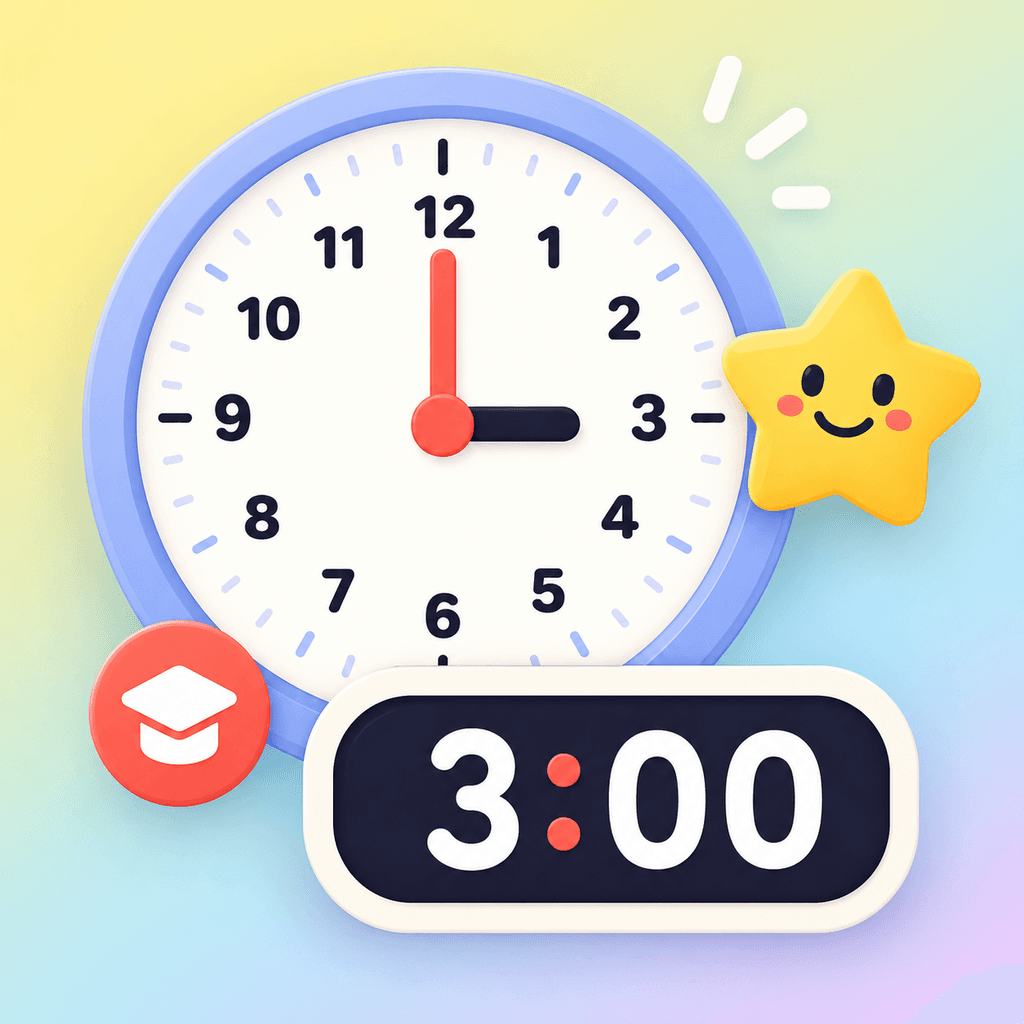 TimeQuest app icon with a clock and star